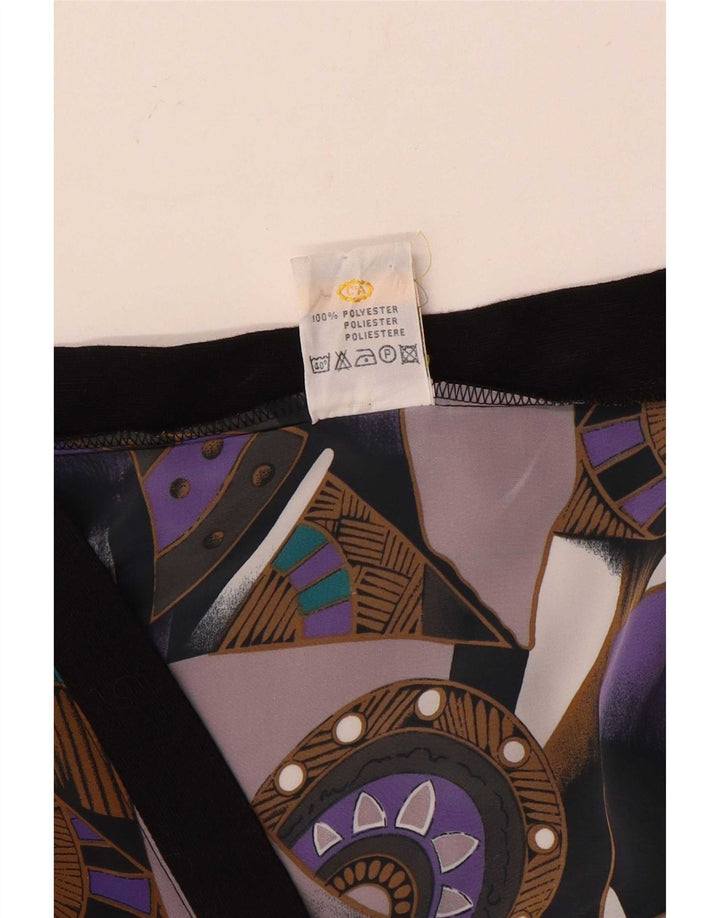 Blusa feminina Golden Gate EU 42 grande geométrica multicolorida