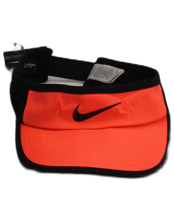 Boné feminino Nike Dri Fit Visor tamanho único laranja poliéster esportivo