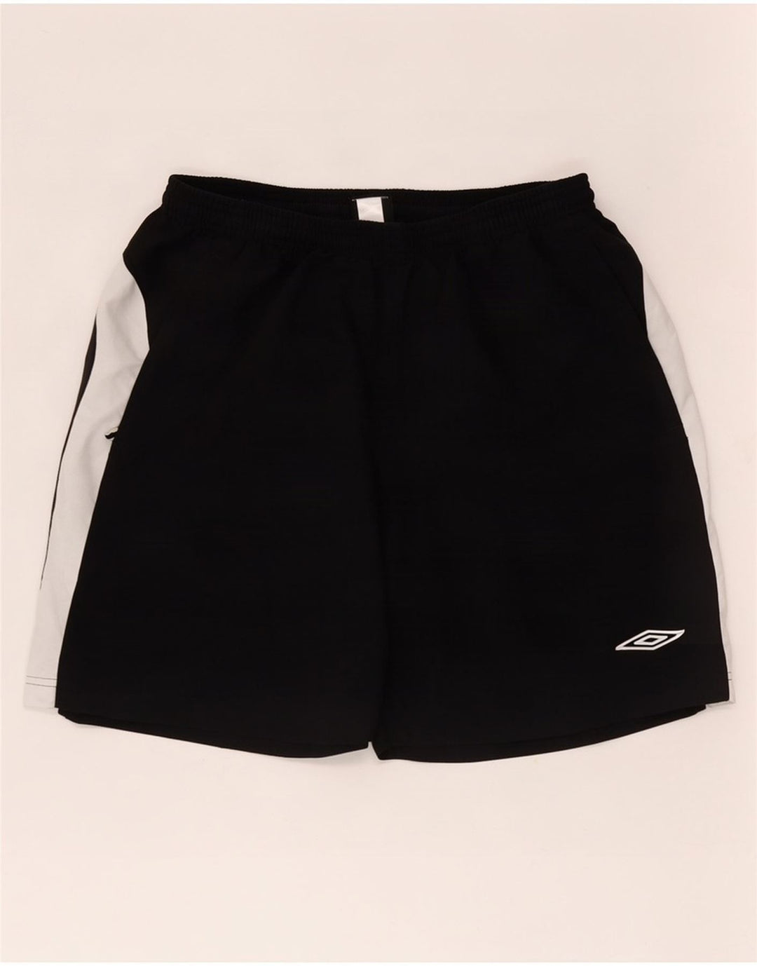 Shorts esportivo masculino Umbro grande bloco colorido preto