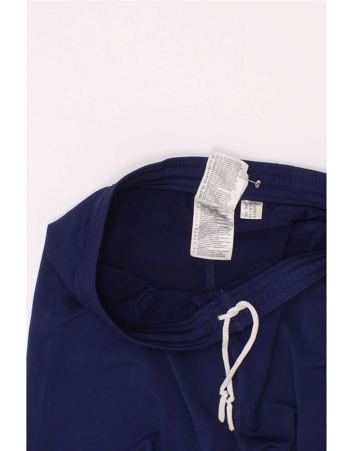 Shorts esportivos Adidas meninos 13-14 anos azul marinho poliéster