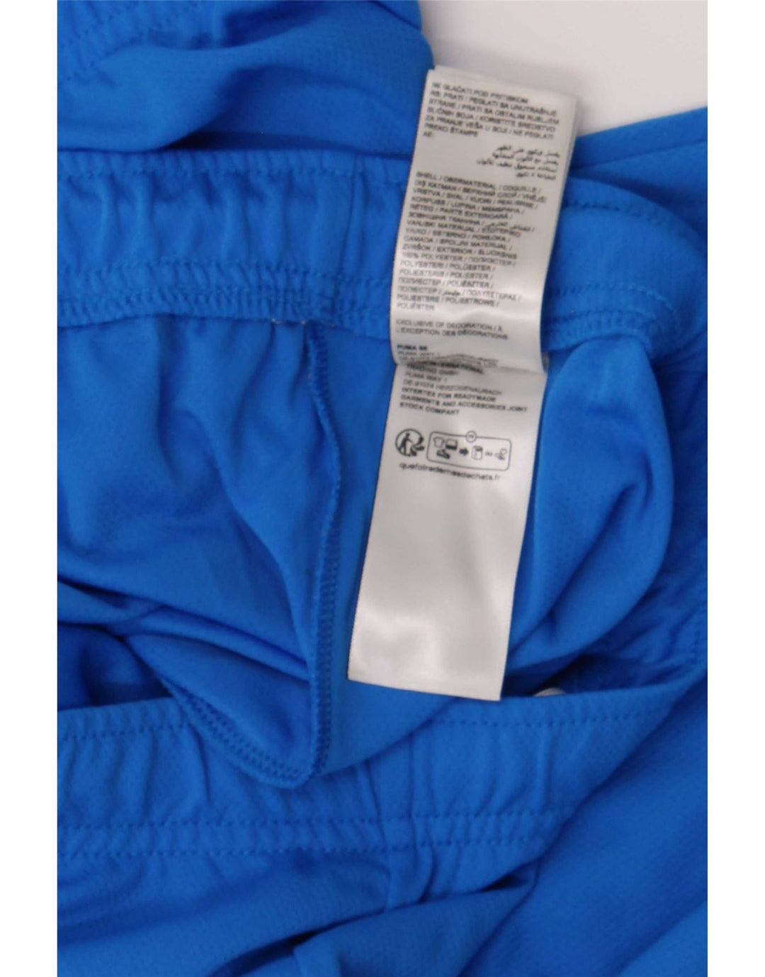 Shorts esportivos masculinos Puma 2XL azul poliéster esportivo