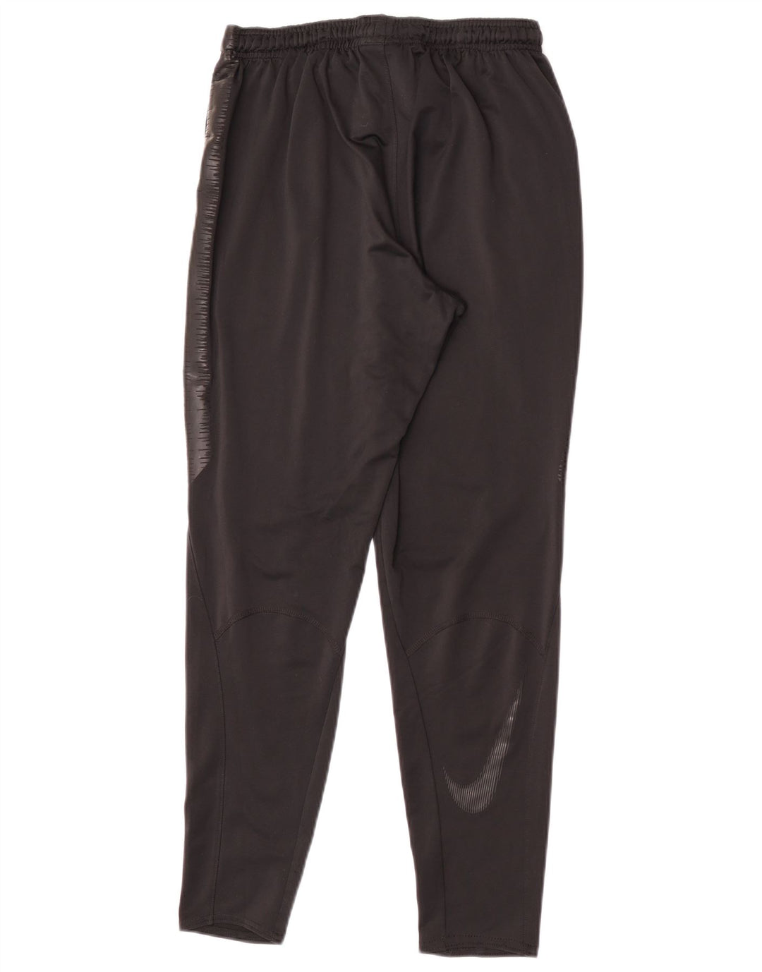 Calça de treino Nike masculina Dri Fit Graphic pequena preta de poliéster