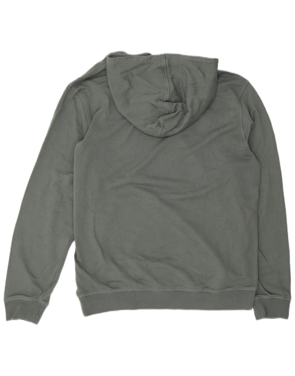 Hugo Boss Mens Hoodie Jumper XL Algodão Verde