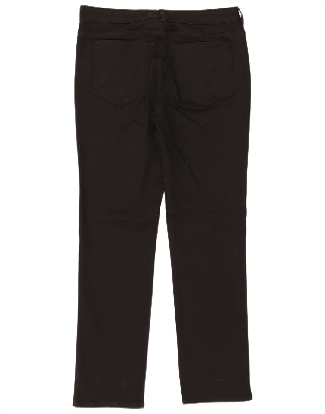 WHITE STUFF Calça feminina reta casual UK 12 Médio W32 L30 preta