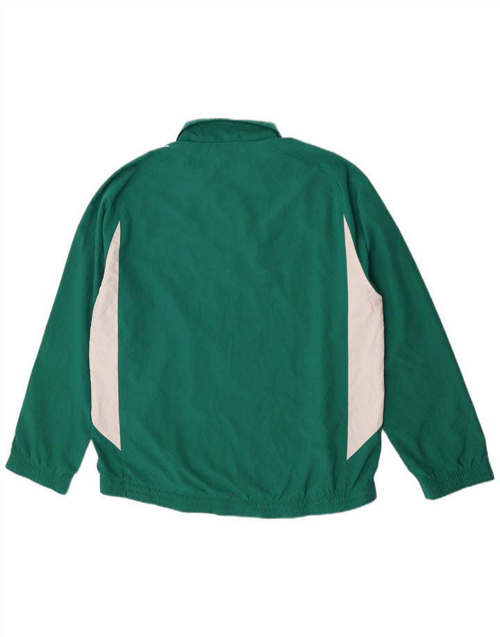 Puma Mens Tracksuit Top Jacket Grande Verde Colorblock Poliéster
