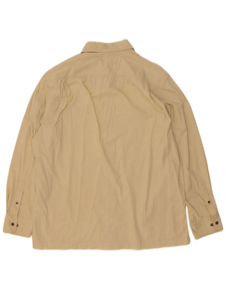 Camisa masculina Banana Republic XL algodão bege