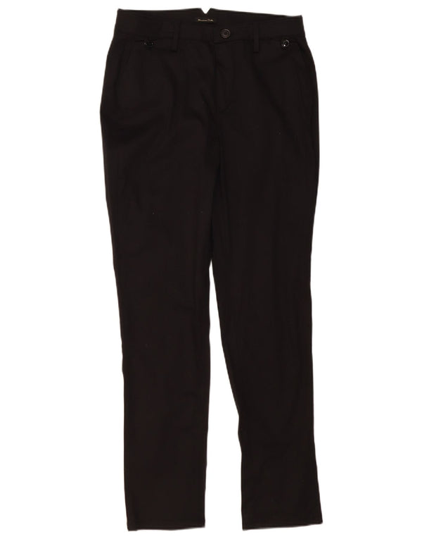 Calça Chino Slim Feminina Massimo Dutti EU 38 Pequeno W28 L29 Preto