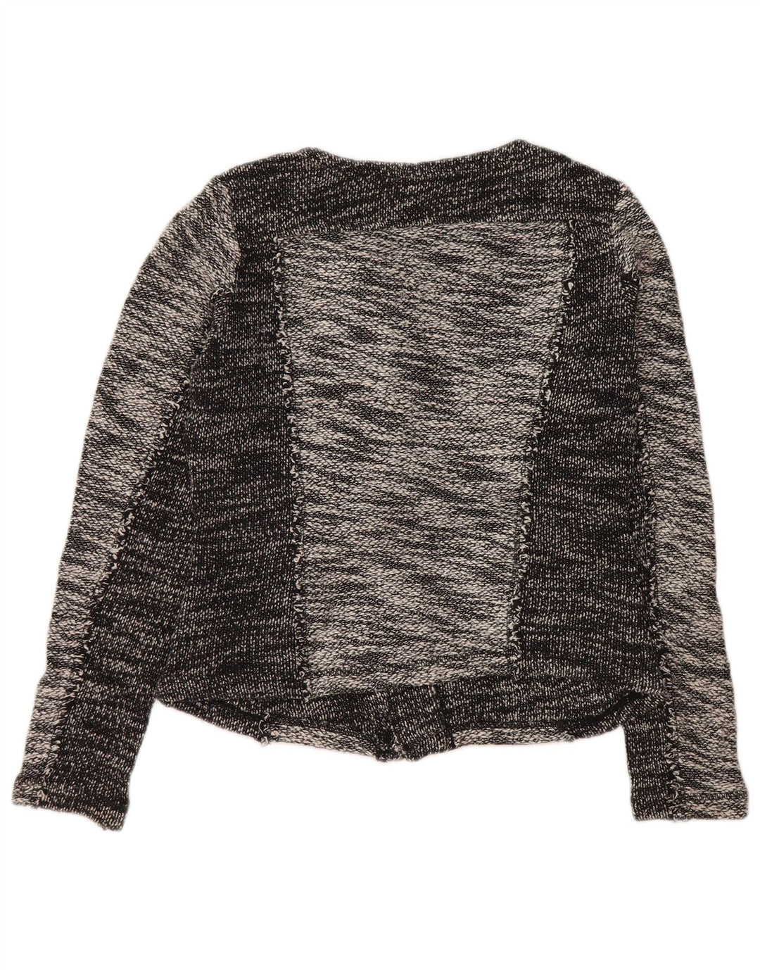 Jaqueta blazer feminina CALVIN KLEIN Reino Unido 10 algodão colorblock cinza pequeno