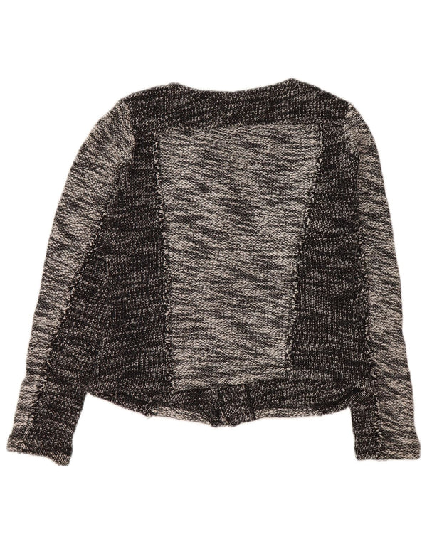 Jaqueta blazer feminina CALVIN KLEIN Reino Unido 10 algodão colorblock cinza pequeno