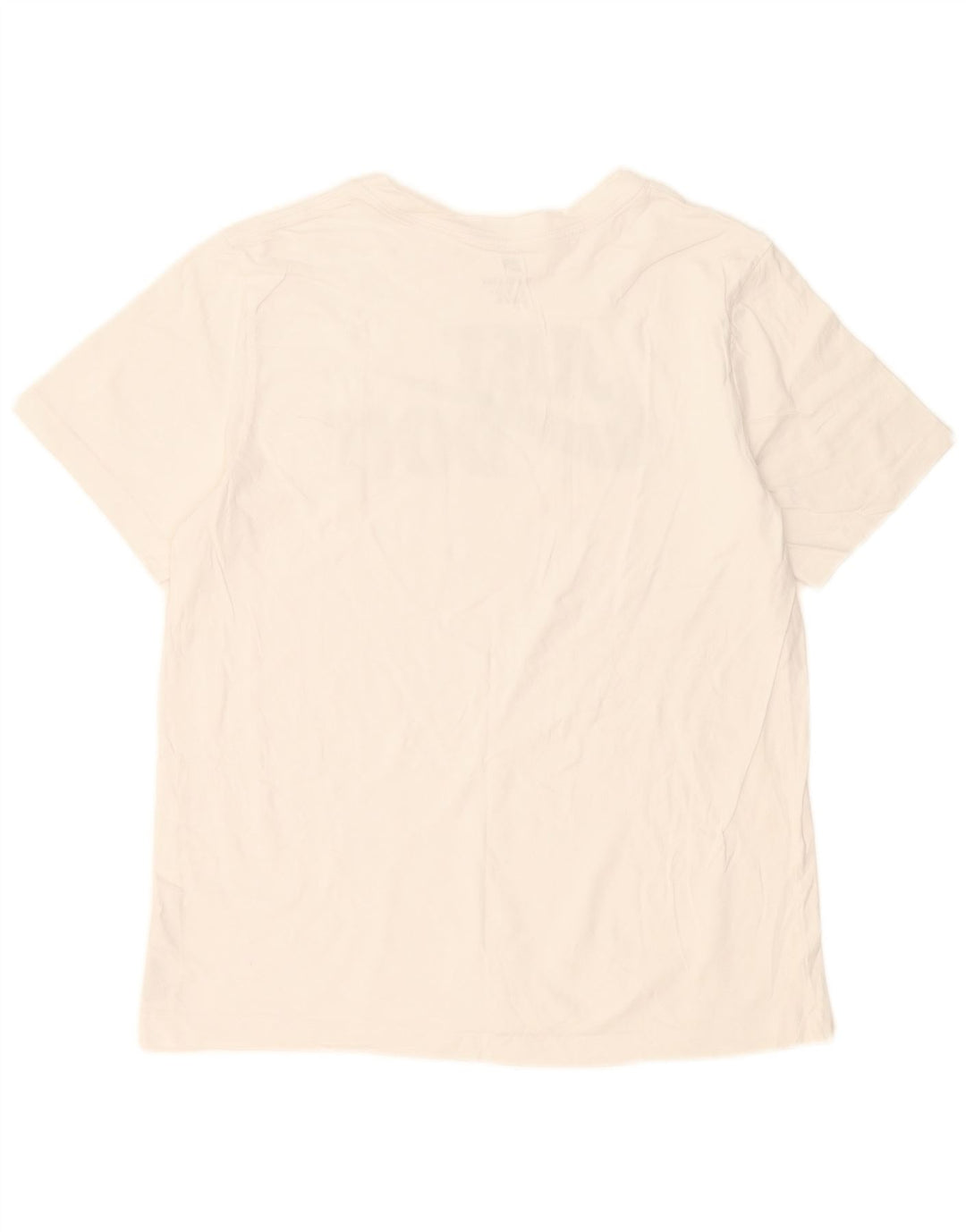 Camiseta gráfica masculina Nike grande algodão branco