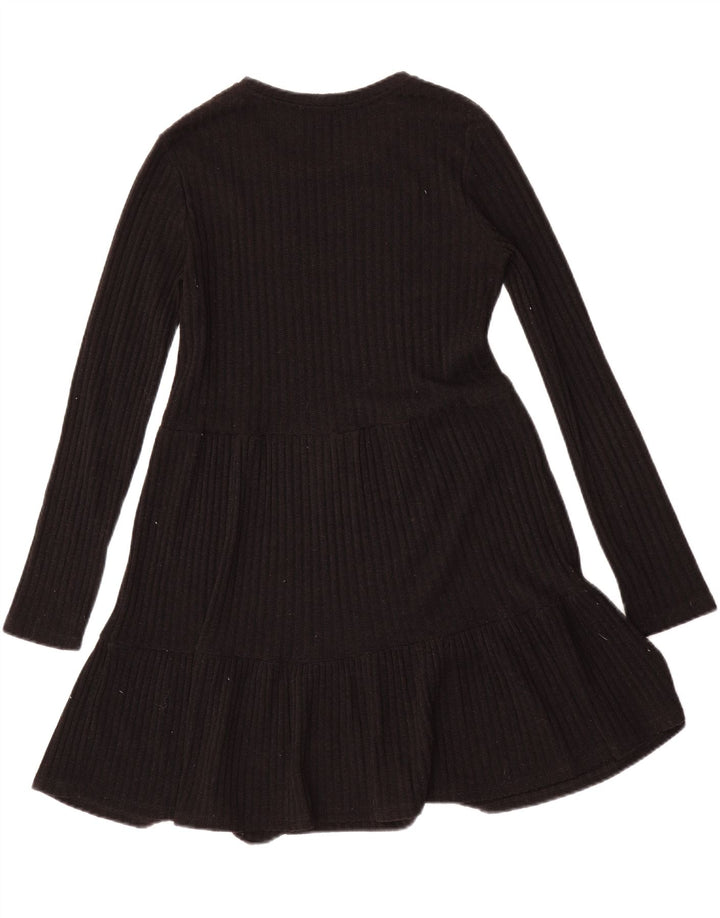 Vestido Jumper Feminino Zara Reino Unido 10 Pequeno Preto
