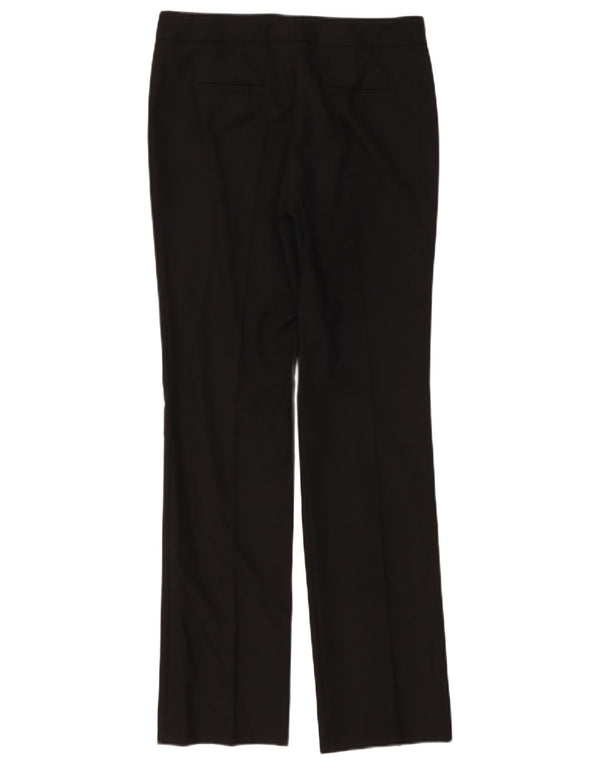 Calça casual feminina Massimo Dutti Bootcut EU 36 XS W26 L31 preta viscose