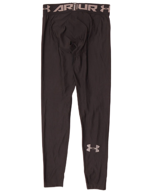 Under Armour Boys Graphic Leggings 9-10 anos médio preto poliéster