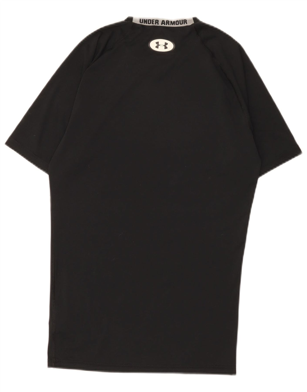 Camiseta masculina Under Armour Heat Gear Top médio preto poliéster