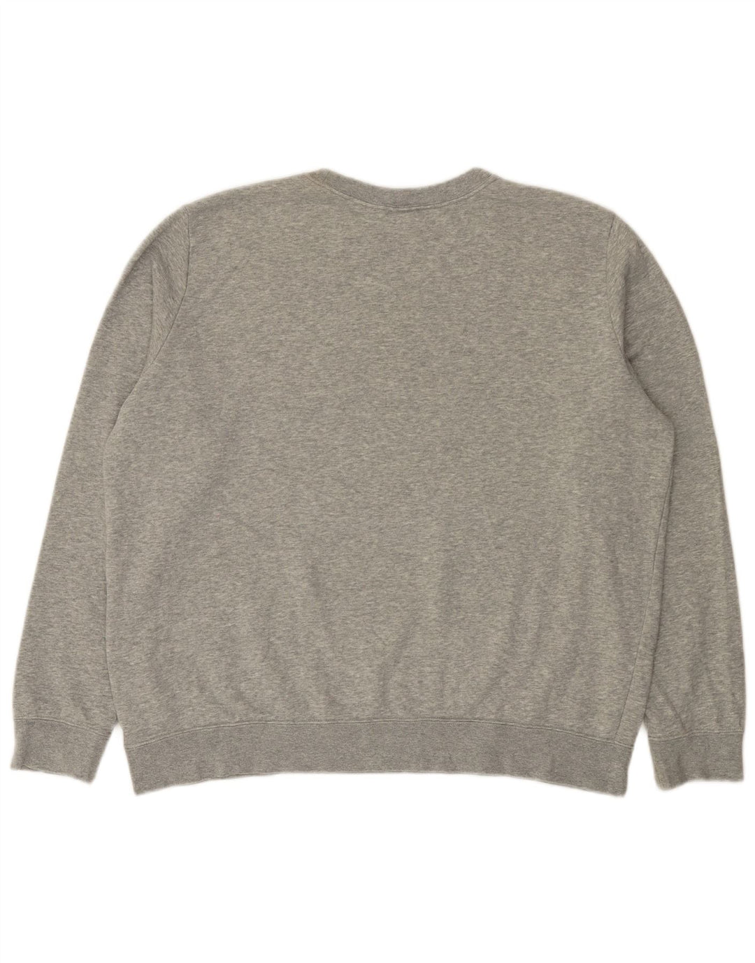 Nike feminino gráfico oversized moletom jumper UK 18 XL cinza manchado