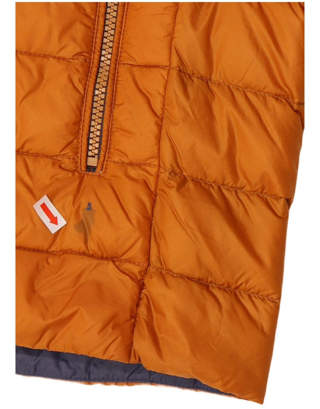 Colete acolchoado masculino Marlboro Classics UK 44 2XL poliamida marrom
