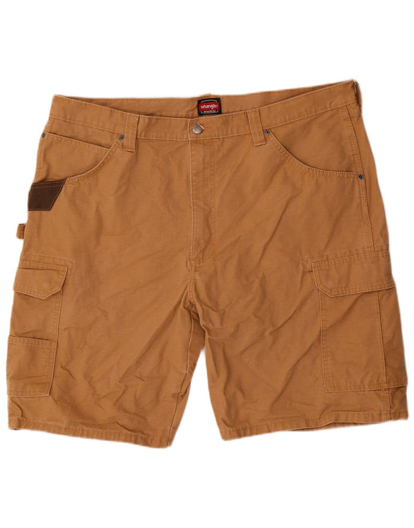 Shorts cargo masculino Wrangler W40 XL algodão bege