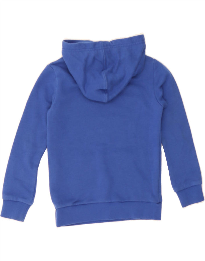 CONVERSE Boys Graphic Hoodie Jumper 3-4 Years Blue Cotton Vintage Converse and Second-Hand Converse from Messina Hembry 