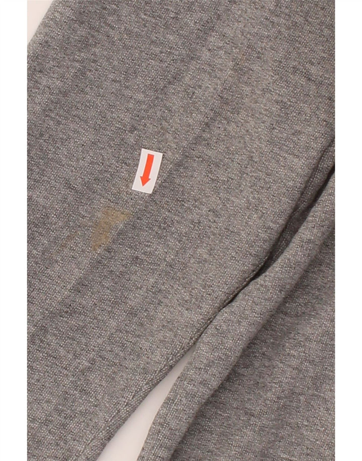 VANS Womens Graphic Zip Hoodie Sweater UK 14 Large Grey Cotton Vintage Vans and Second-Hand Vans from Messina Hembry 