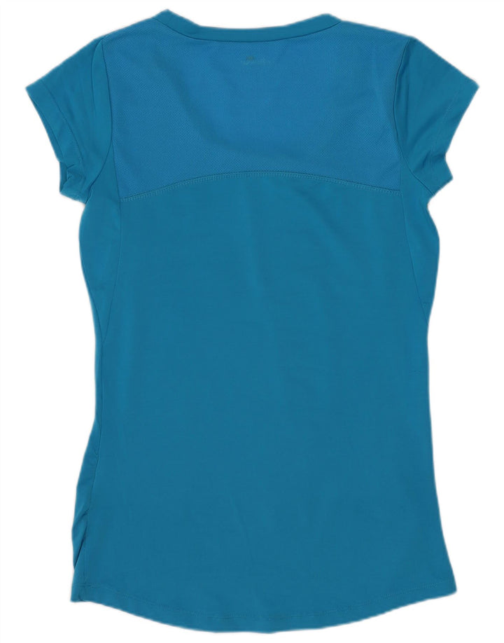 Camiseta feminina Ellesse UK 8 pequena azul poliéster