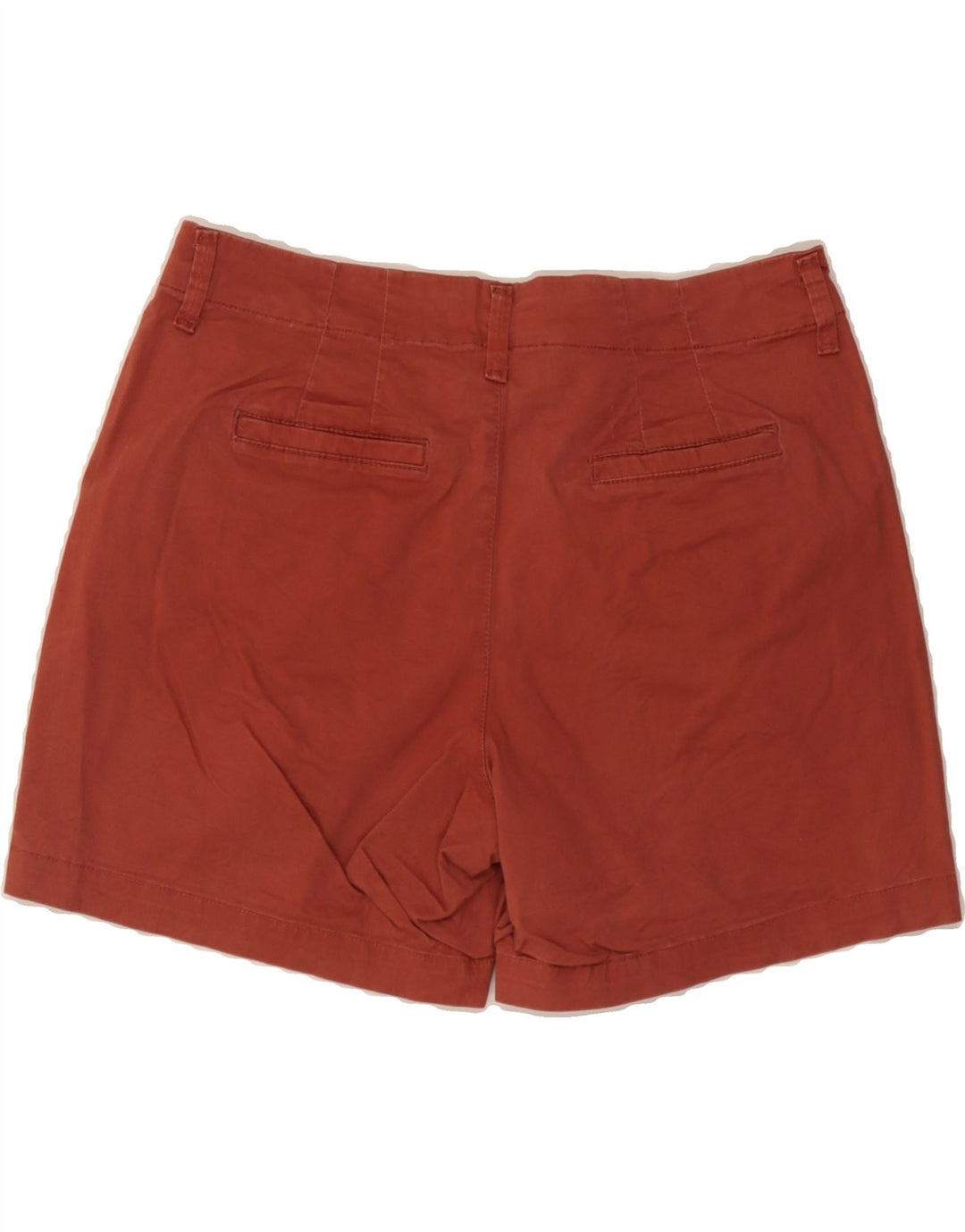 LEE Shorts Chino Feminino US 12 Grande W32 Marrom Algodão