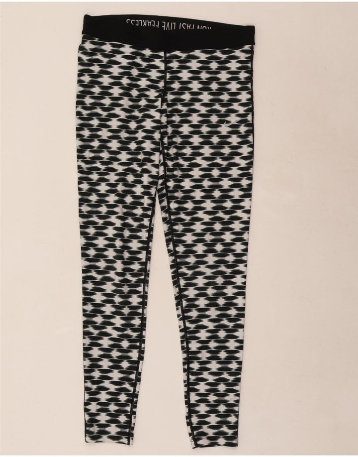 Leggings Nike Dri Fit feminino grande poliéster geométrico preto