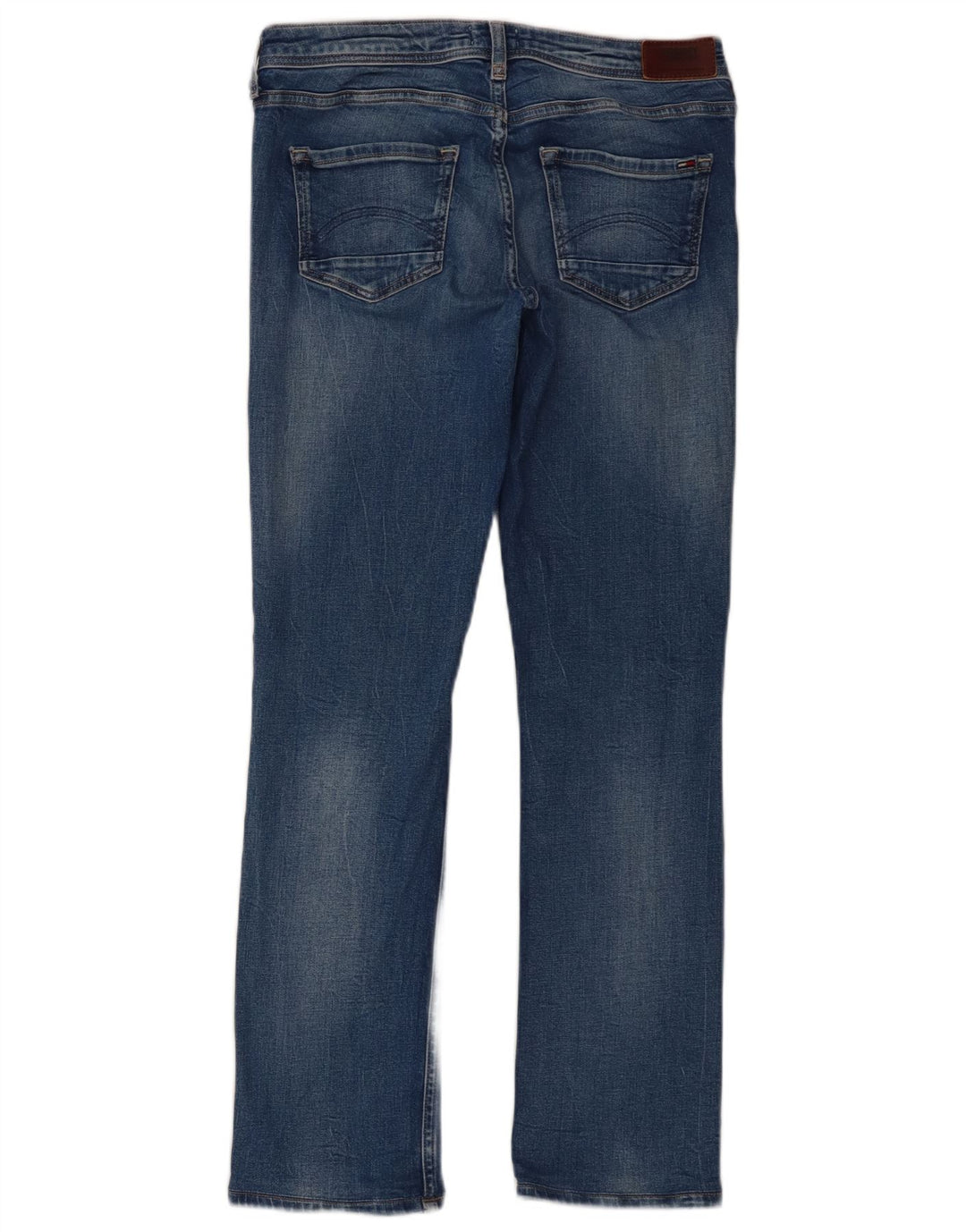 Jeans retos femininos TOMMY HILFIGER W27 L27 algodão azul