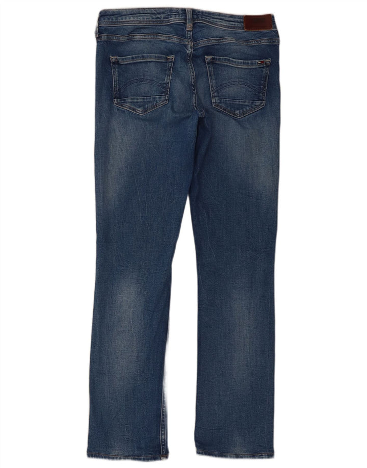 Jeans retos femininos TOMMY HILFIGER W27 L27 algodão azul