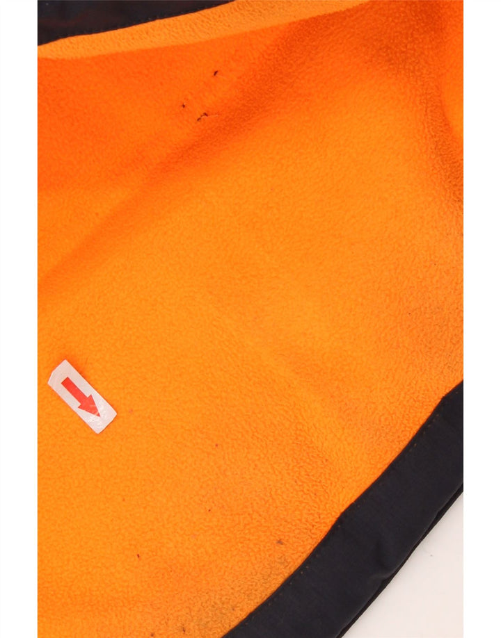 Colete acolchoado com capuz masculino SUPERDRY Windhiker UK 38 médio azul marinho nylon