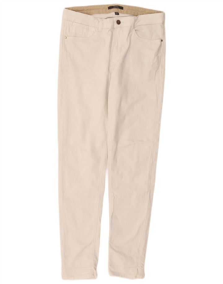 Esprit Jeans Slim Feminino W29 L28 Algodão Branco