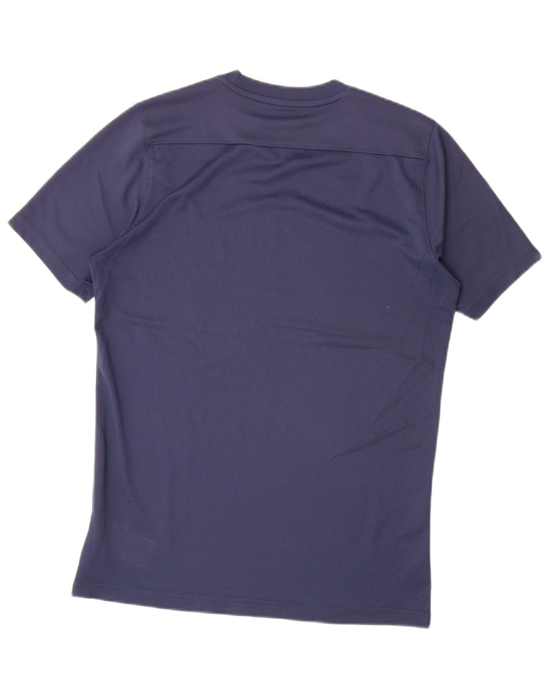 Camiseta Nike Masculina Dri Fit Top Médio Azul Marinho Poliéster