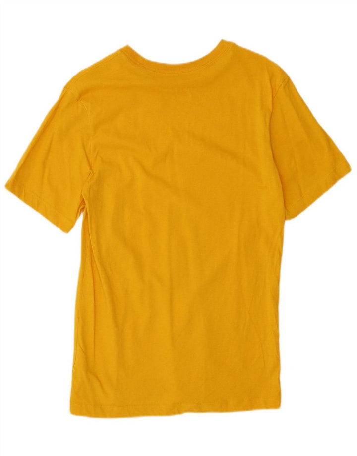 JORDAN Camiseta masculina top pequeno algodão amarelo