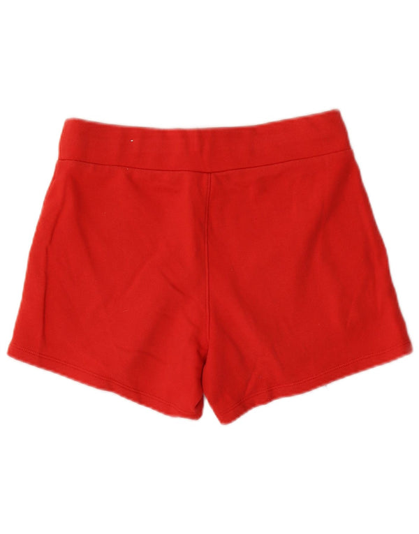 Shorts esportivos femininos Champion UK 6 XS algodão vermelho