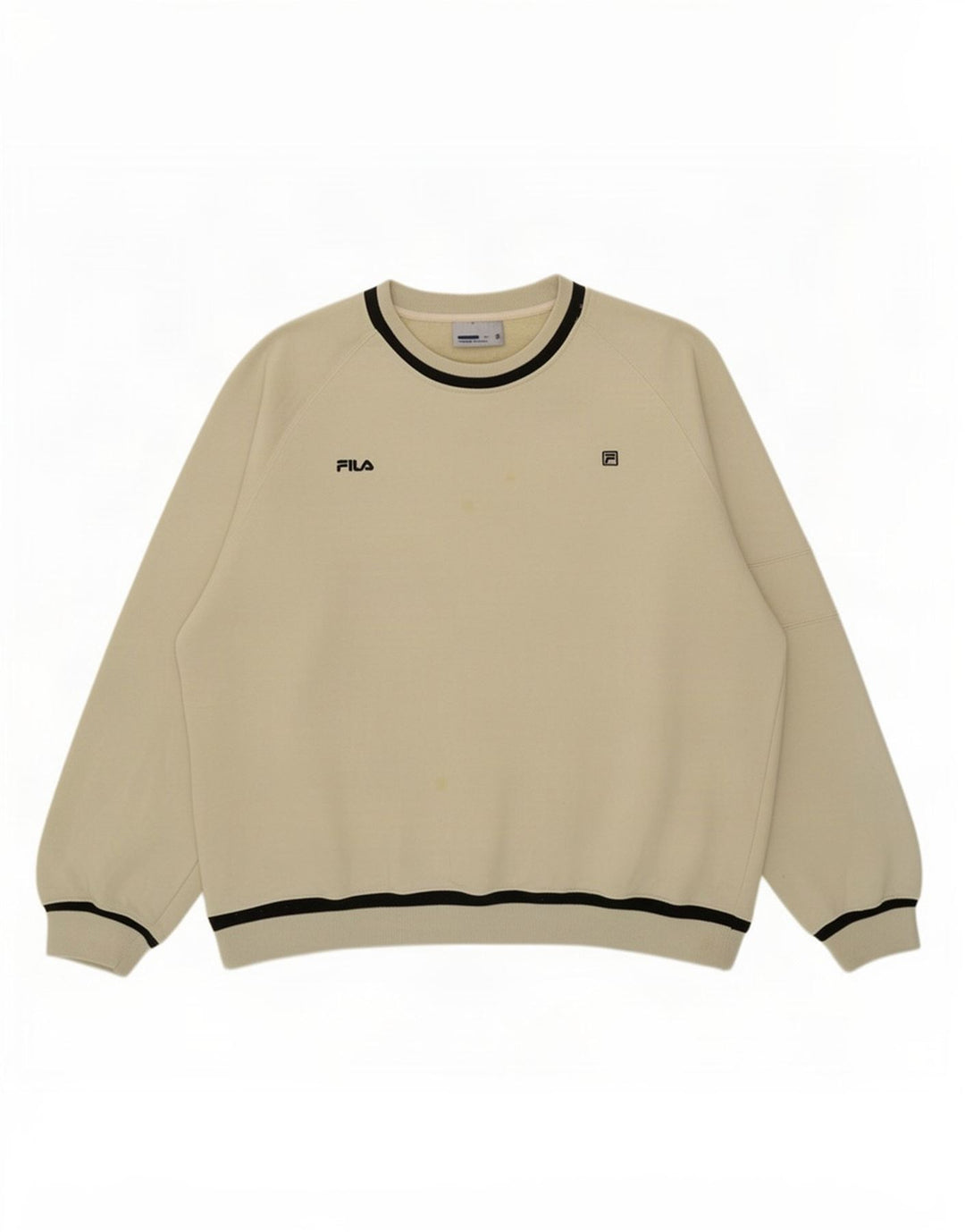 Fila Moletom Masculino Jumper XL Poliéster Bege