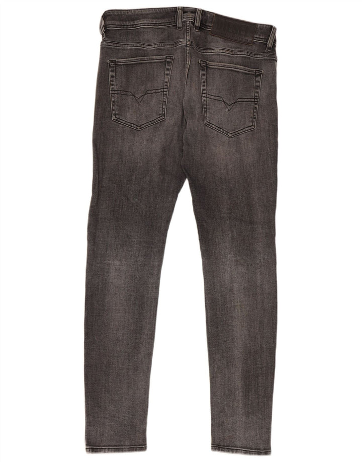 Jeans skinny masculino Diesel W30 L30 algodão cinza