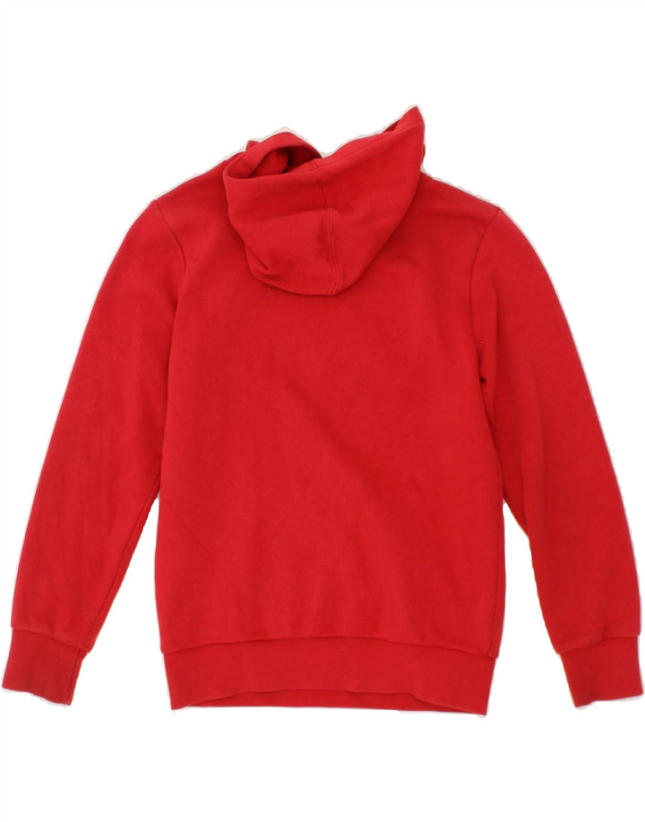 LEVI'S Girls Graphic Hoodie Jumper 11-12 Years Red Cotton Vintage Levi's and Second-Hand Levi's from Messina Hembry 