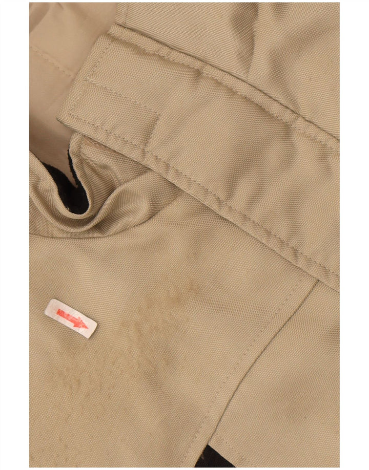 Jaqueta corta-vento feminina Umbro UK 44 2XL Bege Colourblock Nylon