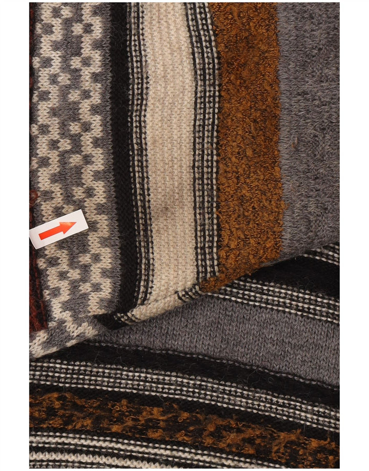 Cambio Suéter masculino com gola redonda IT 56 2XL listrado multicolorido