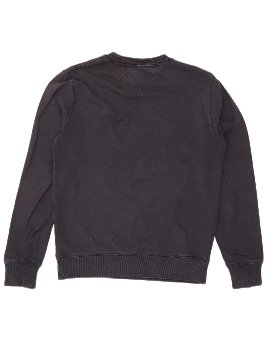 Tommy Hilfiger moletom gráfico masculino jumper médio azul marinho listrado