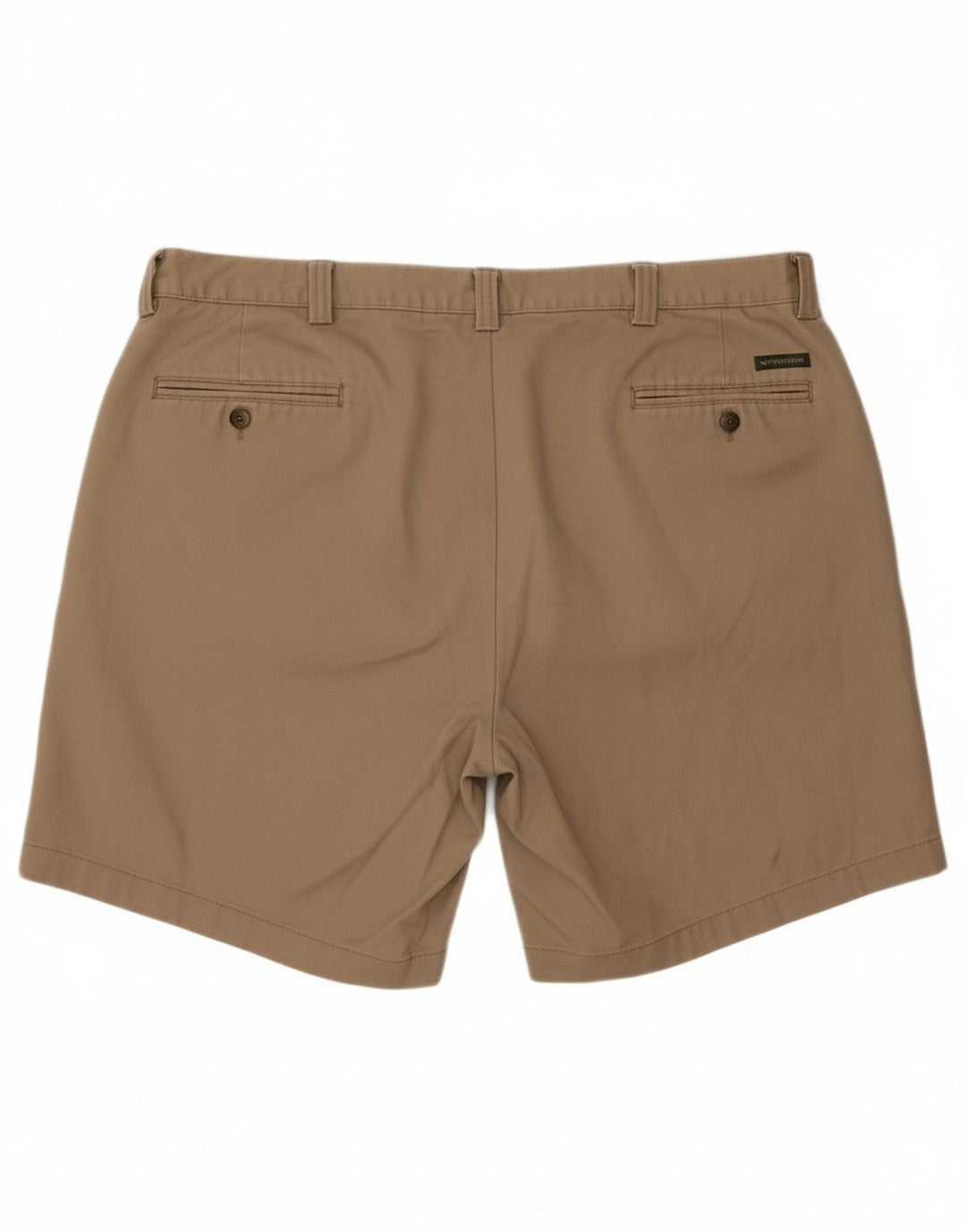DOCKERS Masculino Khakis Chino Shorts W42 2XL Algodão Bege