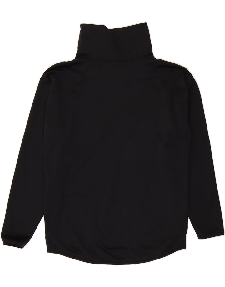 UNDER ARMOUR Womens Oversized Graphic Sweatshirt Jumper UK 10 Small Black Vintage Under Armour and Second-Hand Under Armour from Messina Hembry 