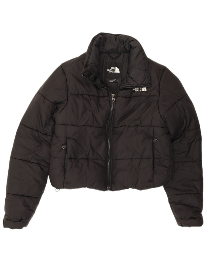 Jaqueta feminina acolchoada THE NORTH FACE UK 10 poliéster preto pequeno