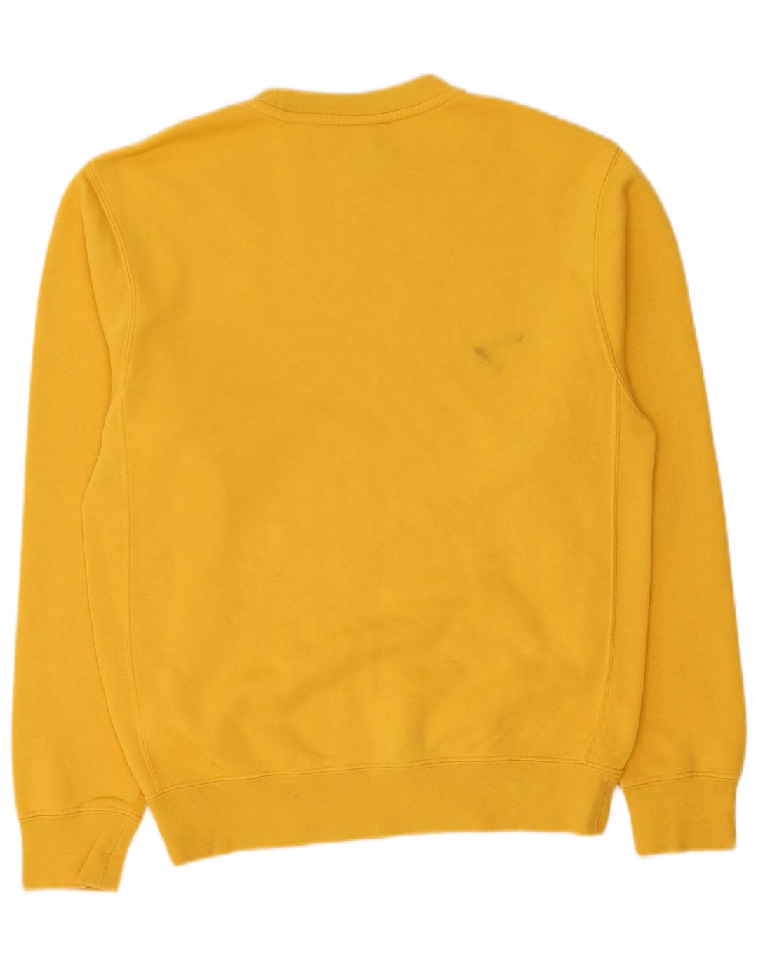 NIKE Mens Moletom Jumper XS Amarelo Algodão