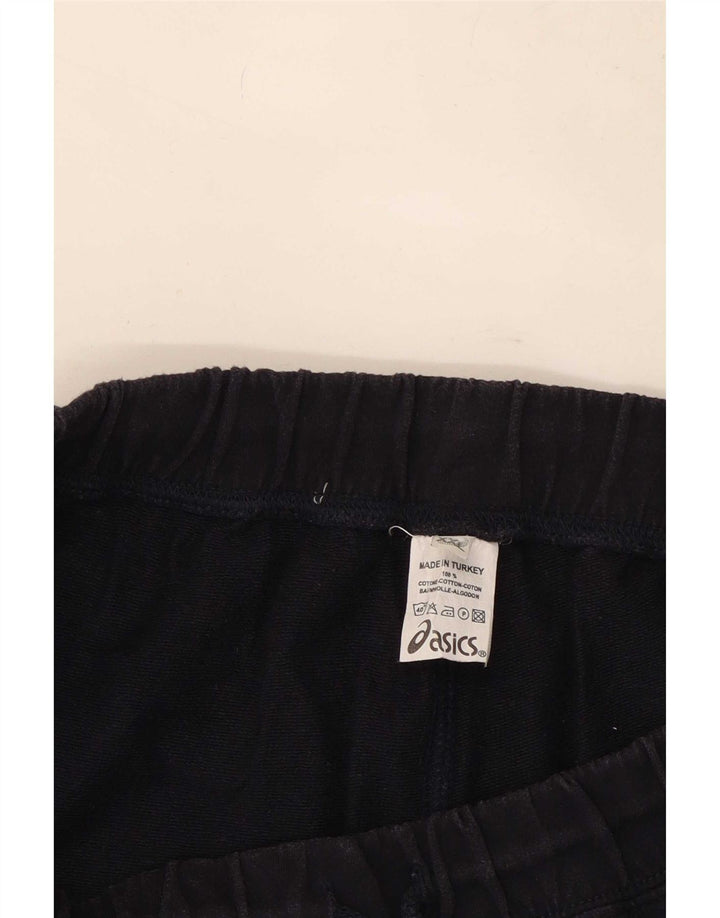 Calça de treino feminina Asics 2XL algodão azul marinho