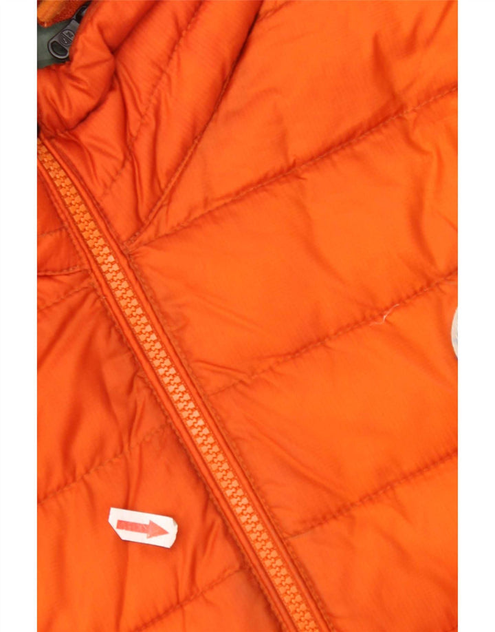 Jaqueta acolchoada com capuz masculina North Sails UK 40 poliéster laranja grande