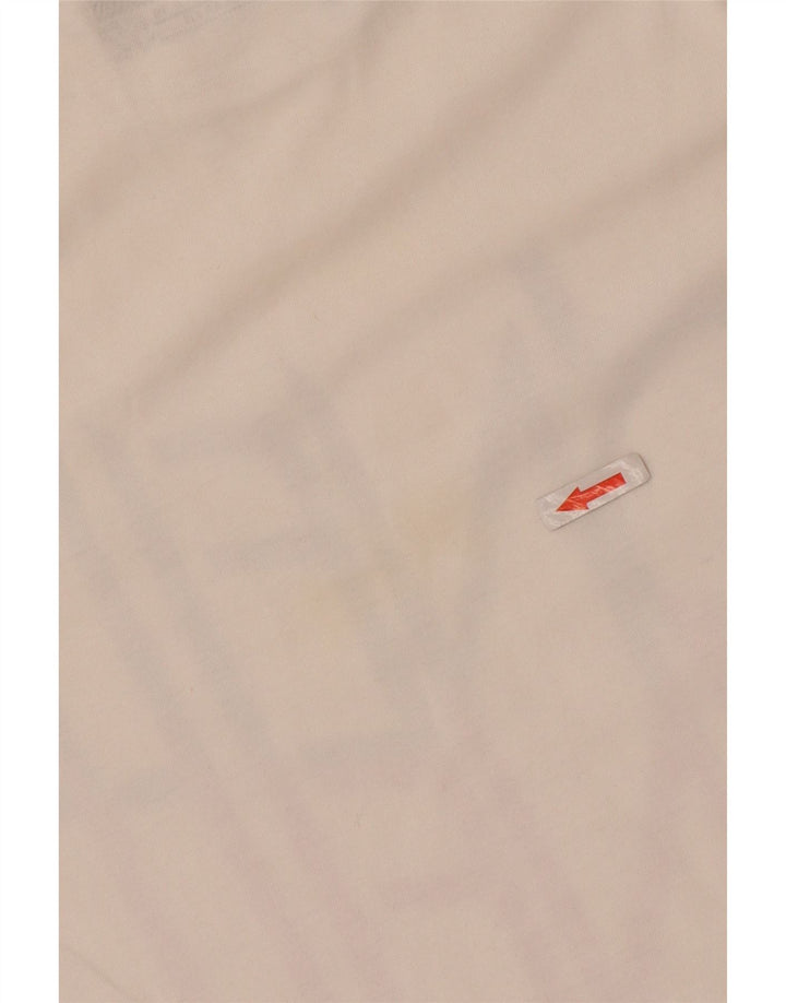 Camiseta masculina O'NEILL com ajuste regular e estampa gráfica pequena de algodão branco