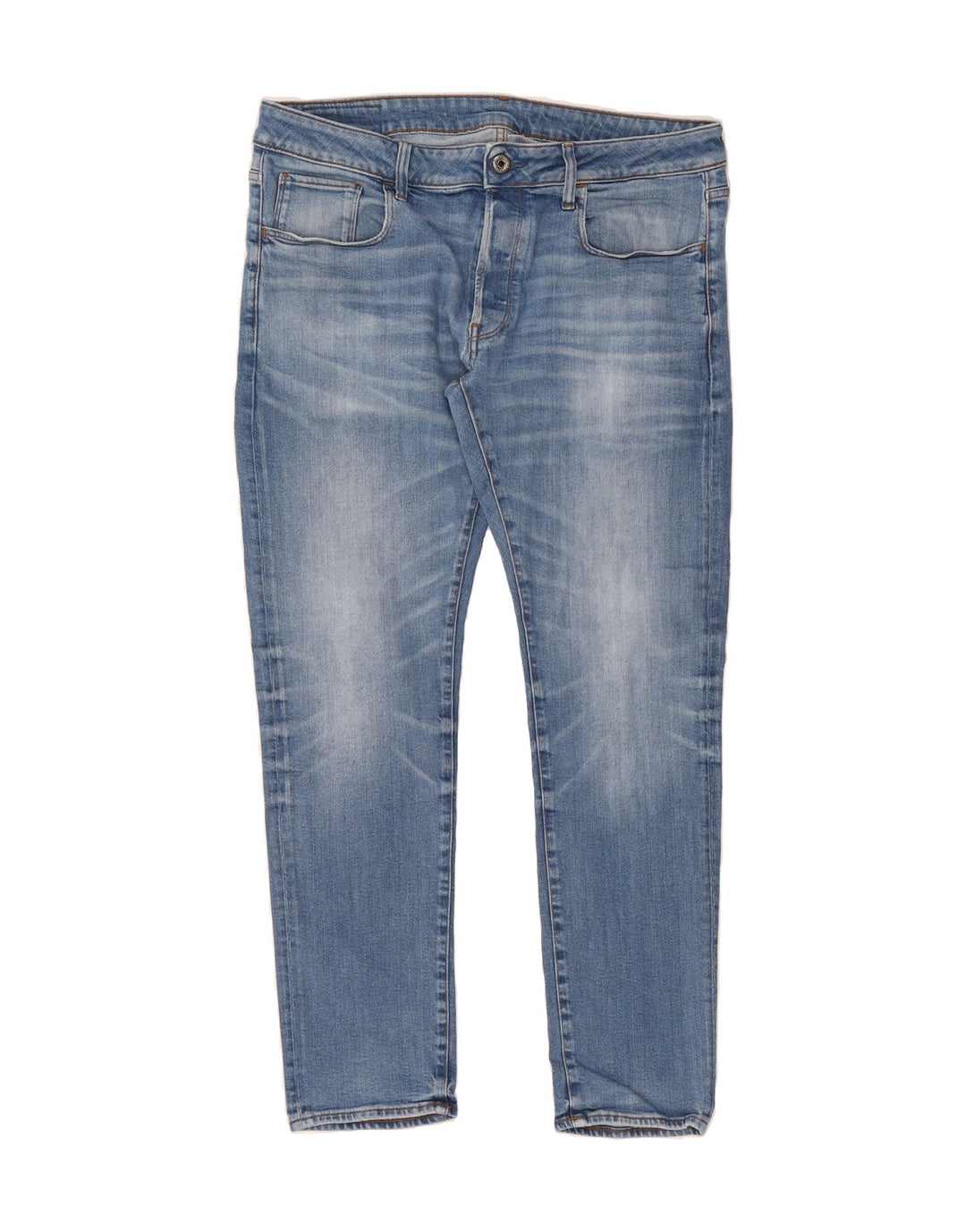 G-STAR Mens Slim Jeans W38 L29 Blue Cotton Vintage G-Star and Second-Hand G-Star from Messina Hembry 