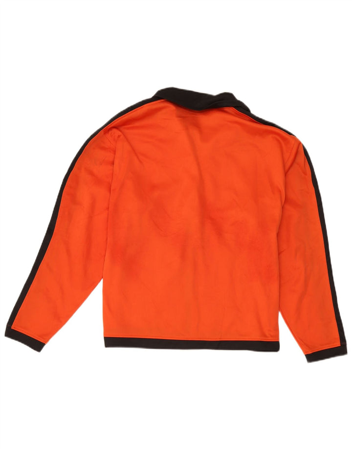 Jaqueta Asics Feminina Graphic Tracksuit Top UK 16 Grande Bloco Colorido Laranja