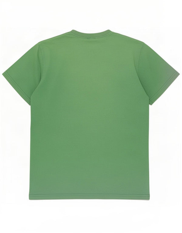 Camiseta gráfica masculina Benetton Top pequeno verde