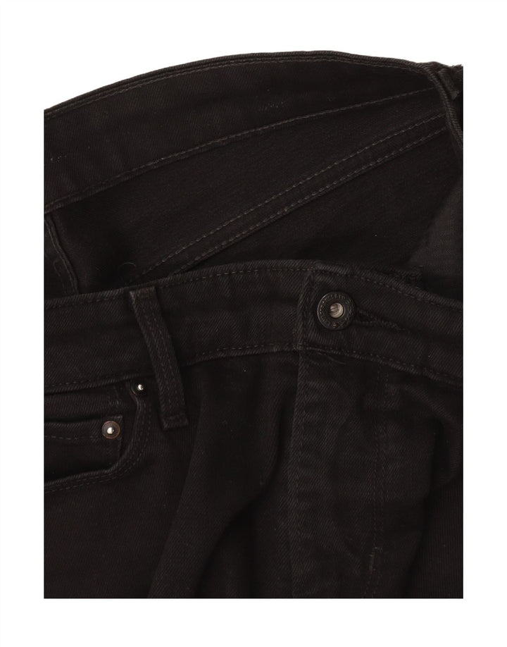 Calça feminina reta casual Levi's W34 L31 preta